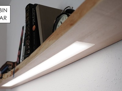 Floating Shelf w. Hidden LED Lighting