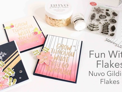 Fun With Flakes - Product Talk Nuvo Gilding Flakes