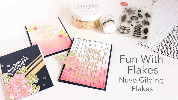 Fun With Flakes - Product Talk Nuvo Gilding Flakes