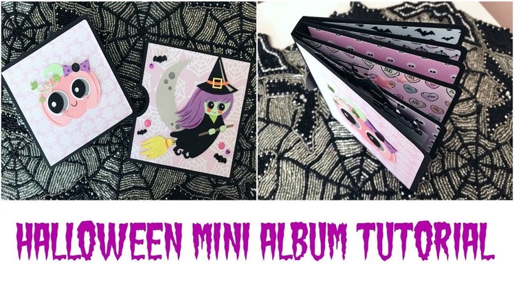 Halloween Mini Album | Halloween Happy Mail Series 2017 Episode #1 | Serena Bee Creative