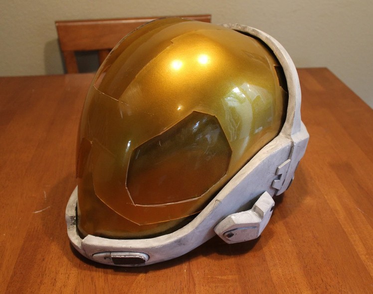 HALO EVA Helmet Prop Tutorial  (HD)  Lifesized HALO META helmet prop armor