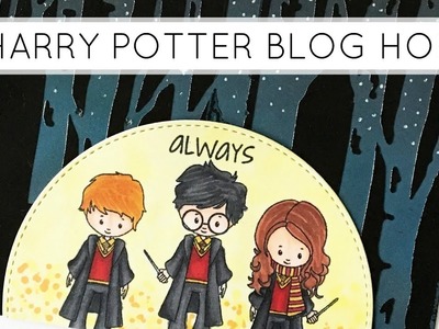 Harry Potter Cardmaking Tutorial Blog Hop (Foiling with Transfer Gel)
