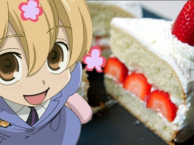 Honey Senpai's STRAWBERRY SHORTCAKE from Ouran High School Host Club | Feast of Fiction S6 Ep10