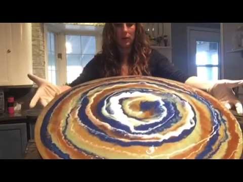 How To Acrylic Resin a Coffee Table Top