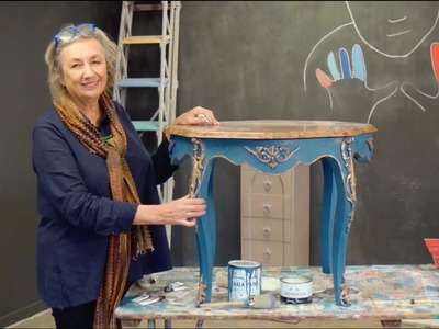 How to gild furniture using Annie Sloan Gilding Wax