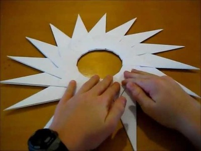 How to make a 16-point ninja star