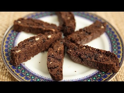 How to Make Chocolate Hazelnut Biscotti | Eggless Chocolate Hazelnut Biscotti | Recipe by Upasana