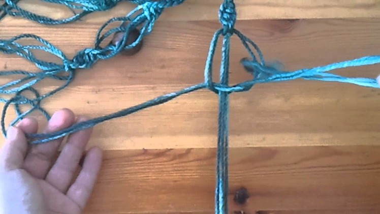 How to make Spiral macrame knot "Spirál makramécsomózás"