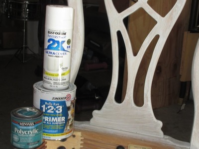 How to paint furniture that has a glossy finish(without sanding!)