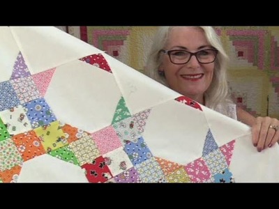 How to Sew a Quilt with Diagonal Rows