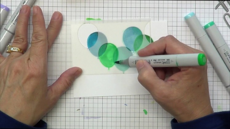 How to use stencils with markers