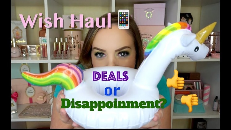 HUGE WISH APP HAUL - FREE ITEMS?! Great deals or disappointments?!