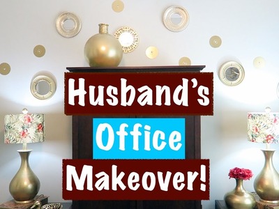 HUSBAND'S OFFICE MAKEOVER‼️CLEAN WITH ME????