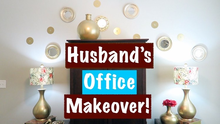 HUSBAND'S OFFICE MAKEOVER‼️CLEAN WITH ME????