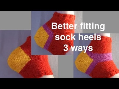 Improving heel fit with heel increases