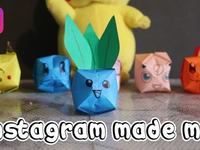 Instagram made me do it: Pokemon Origami