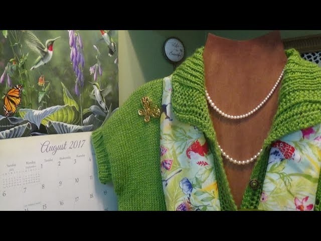 J's Knit - The Beauty of Nature and Lace Sweater. EP. #71-1