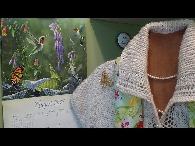 J's Knit - The Beauty of Nature and Lace Sweater. EP. #71-2.