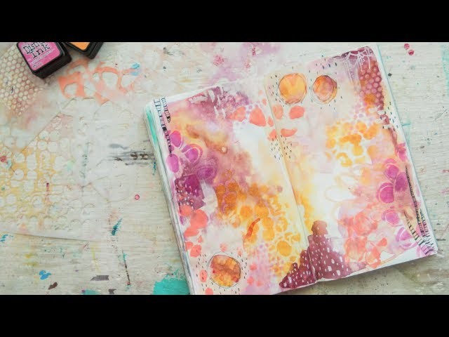 Journal With Me {12}: Featuring Stencil Girl Stencils