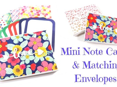 Mini Note Cards & Matching Envelopes in a Gift Box | Video Tutorial