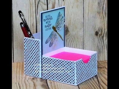 Note and Pen Holder Box
