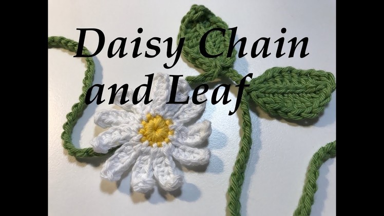 Ophelia Talks about Crocheting a Daisy Chain