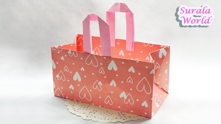 Origami - Paper Bag (DIY, Wrapping)