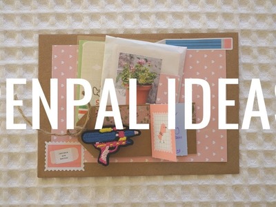 Penpal Flat Package Ideas - My Creative Process