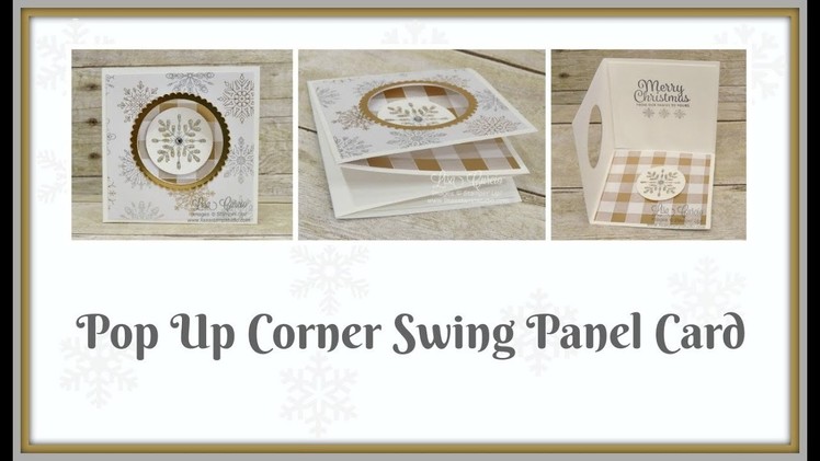Pop Up Corner Swing Panel Card