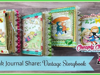 Project Share! Traveler's Notebook Junk Journals - Vintage Storybook