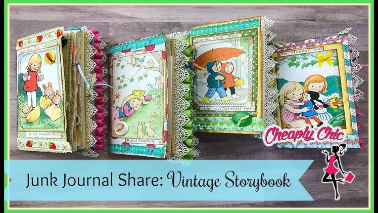 Project Share! Traveler's Notebook Junk Journals - Vintage Storybook