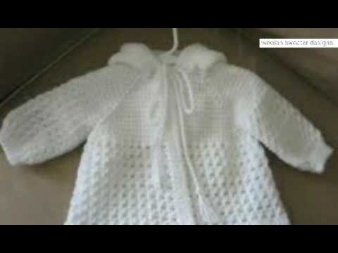 Single colour sweater design pattern for kids or baby in hindi