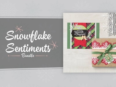 Snowflake Sentiments Bundle by Stampin' Up!