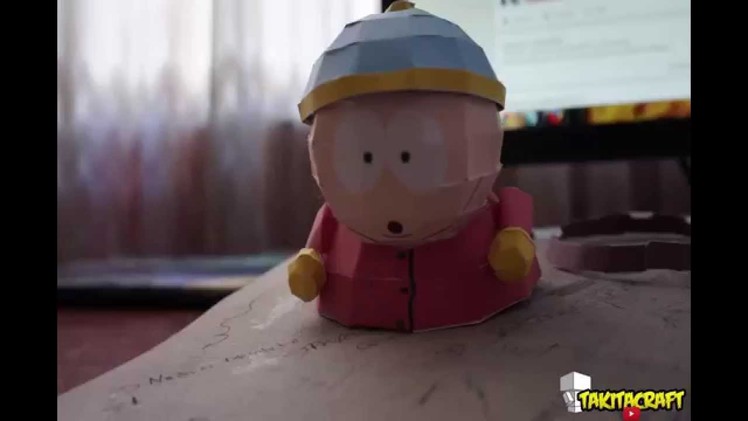 SOUTH PARK  PAPERCRAFT  (Cartman) PLANTILLAS