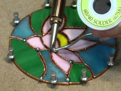 Stained Glass - How to use a Soldering Iron