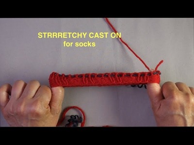 Stretchy CO for Socks