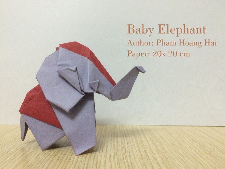 Tutorial: Origami Baby Elephant - PaperPh2