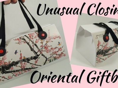 Unusual Close Oriental Gift Bag | Video Tutorial
