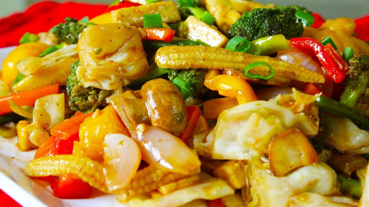 Vegetable Stir Fry | Sauteed Vegetables | Healthy Vegetarian Recipe | Kanak's Kitchen