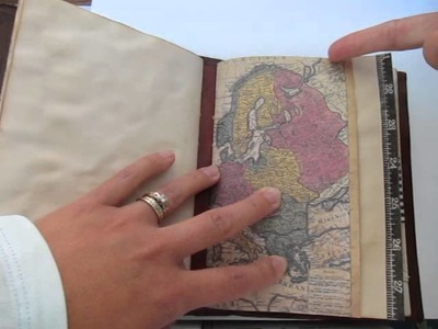 Vintage tea-dyed journal