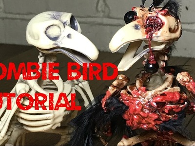 Zombird - How to corpse a bird skeleton and make a zombie bird
