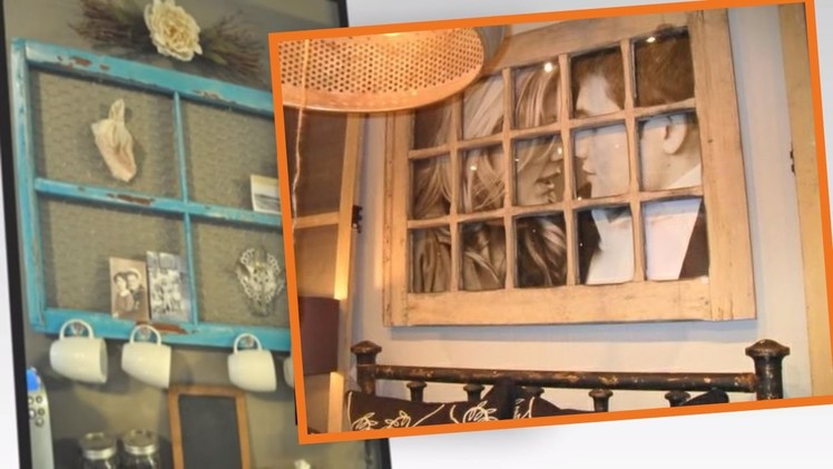 25 Different Ways To Use Old Window Frames