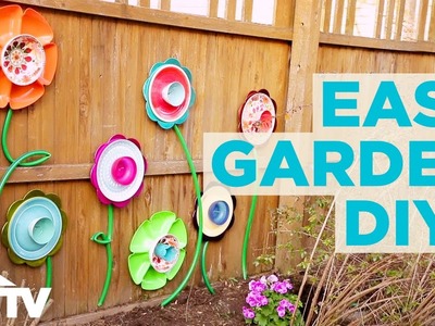 3 Upcycled DIY Garden Decorations | HGTV