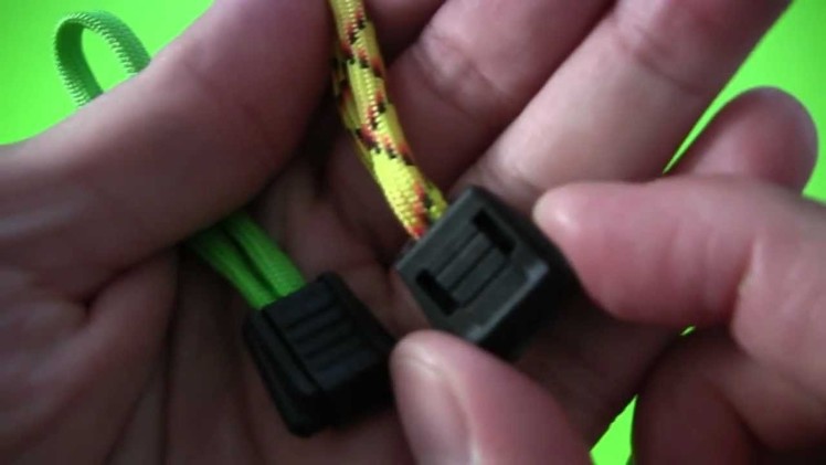 A Quick Look at Plastic "Cord Ends" For Paracord