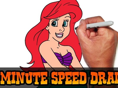 Ariel (The Little Mermaid) Speed Draw Video Preview