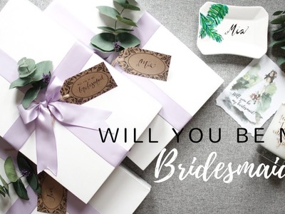 BRIDESMAID GIFT IDEAS - BRIDAL PROPOSAL BOXES & MORE!
