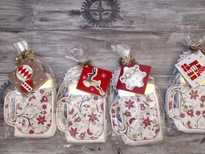 {CHRISTMAS | WINTER} THEMED SHAPED GIFT TAG SWAP {REVEAL} GROUP #4