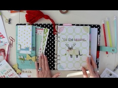 Cocoa Daisy December.Christmas planner set up
