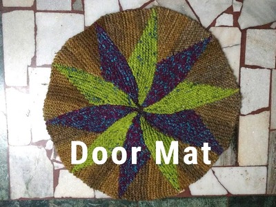 Create a DOOR MAT with Old Saree.