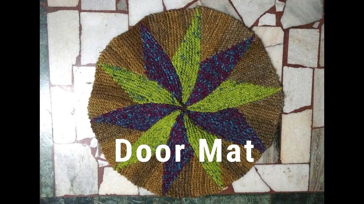 Create a DOOR MAT with Old Saree.